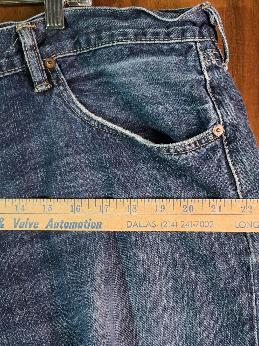 Polo Ralph Lauren Straight Jeans Preppy Casual 100% Cotton Men's 40 x 32 Vintage